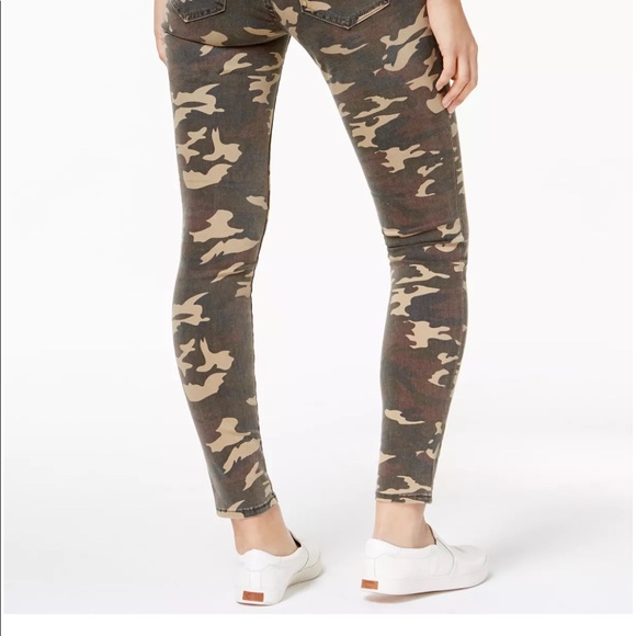 Kut from the Kloth MIA toothpick Skinny Camo Jeans size 0 - Picture 2 of 9